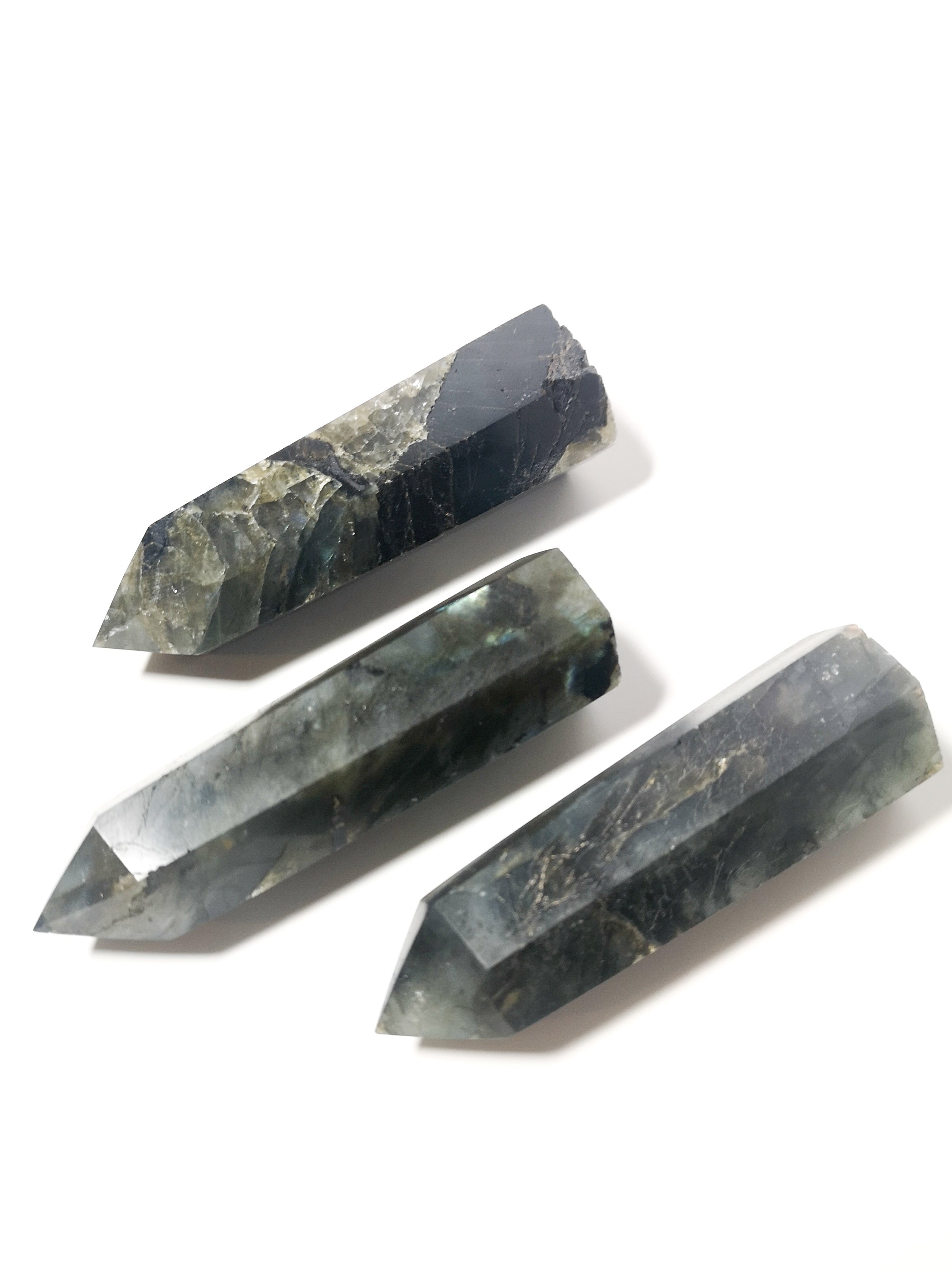 Labradorite crystal wand The Temple Wolf